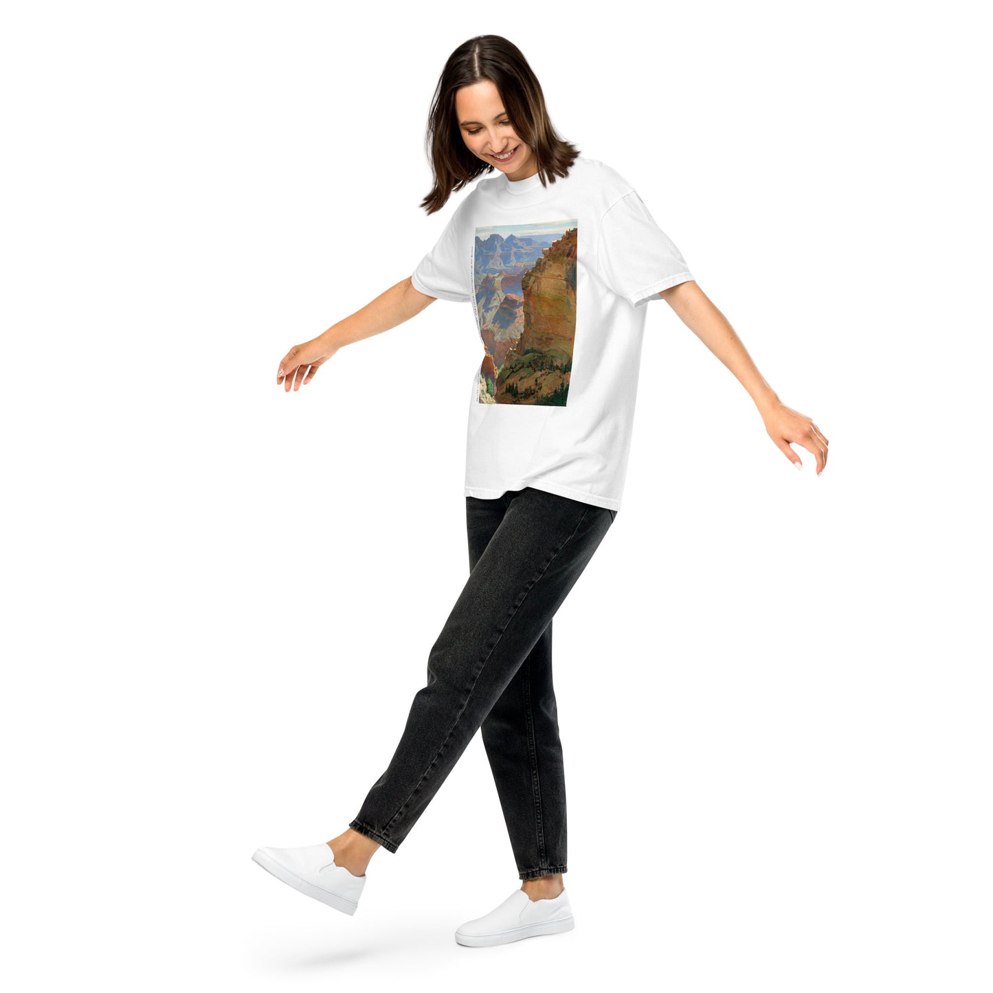 Grand Canyon Unisex garment-dyed heavyweight t-shirt