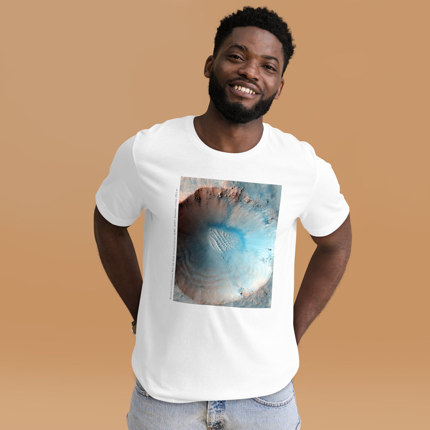 Mars views - crater t-shirt