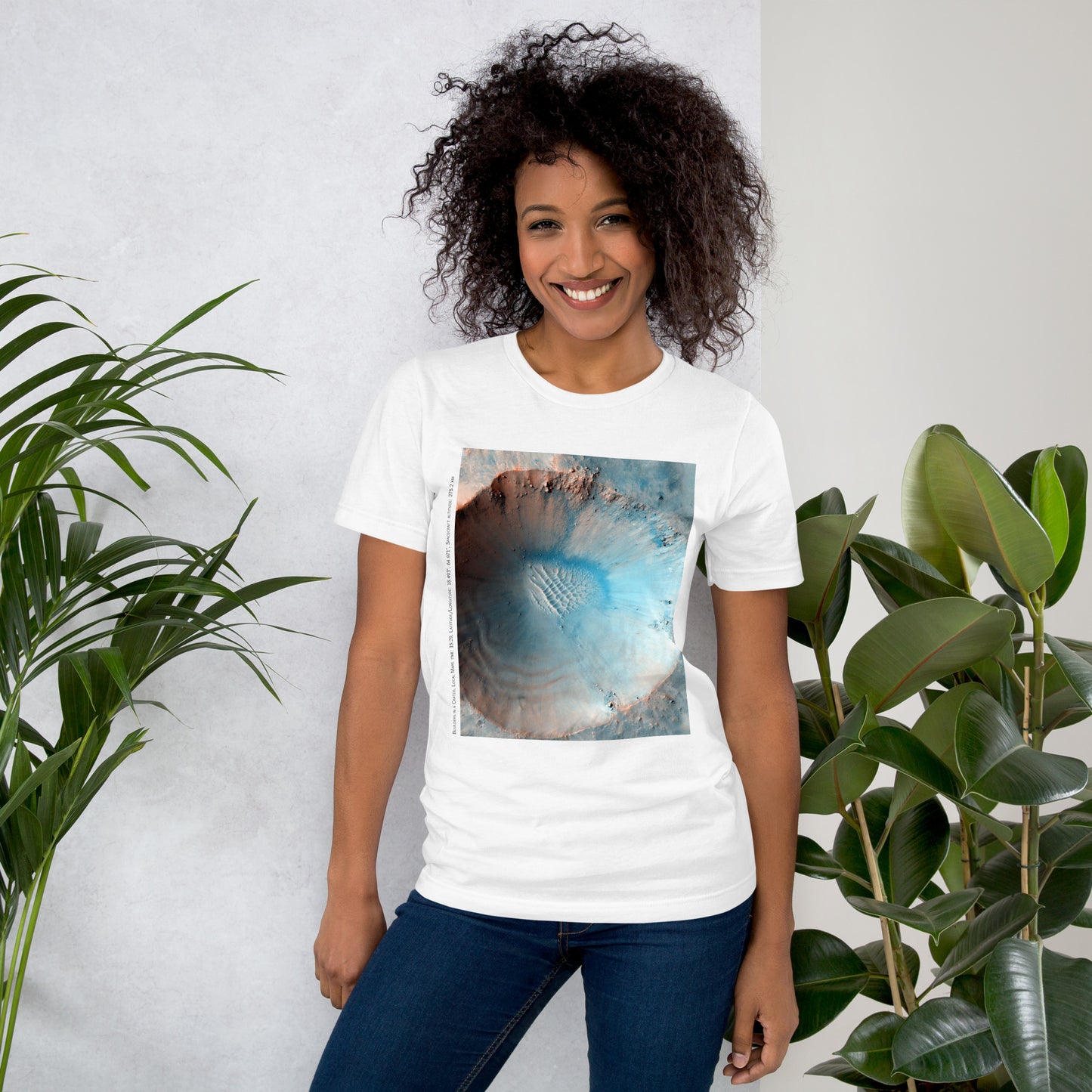Mars views - crater t-shirt