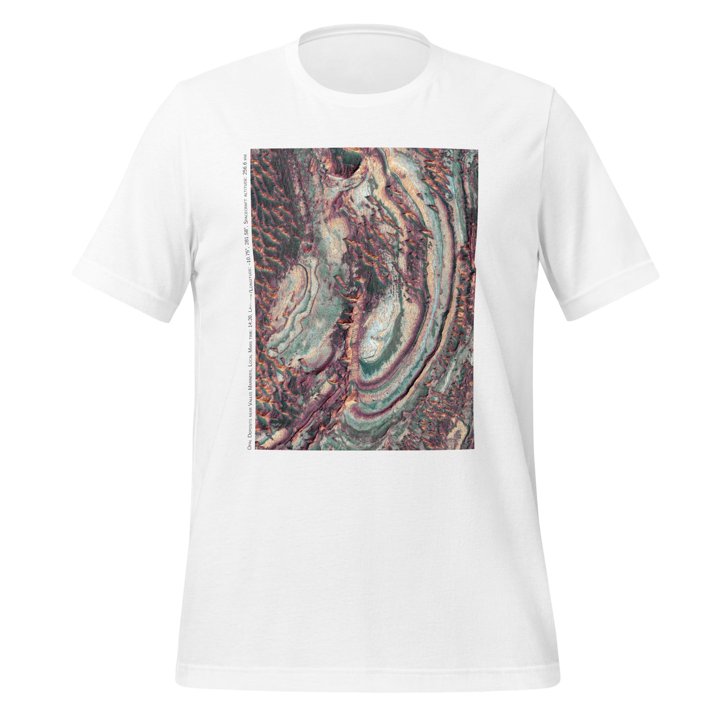 Mars views - opal t-shirt