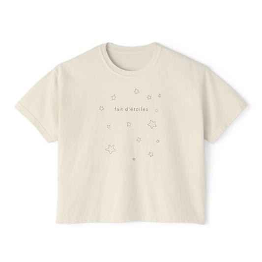 Fait d'Etoiles Crop Tee | Women's