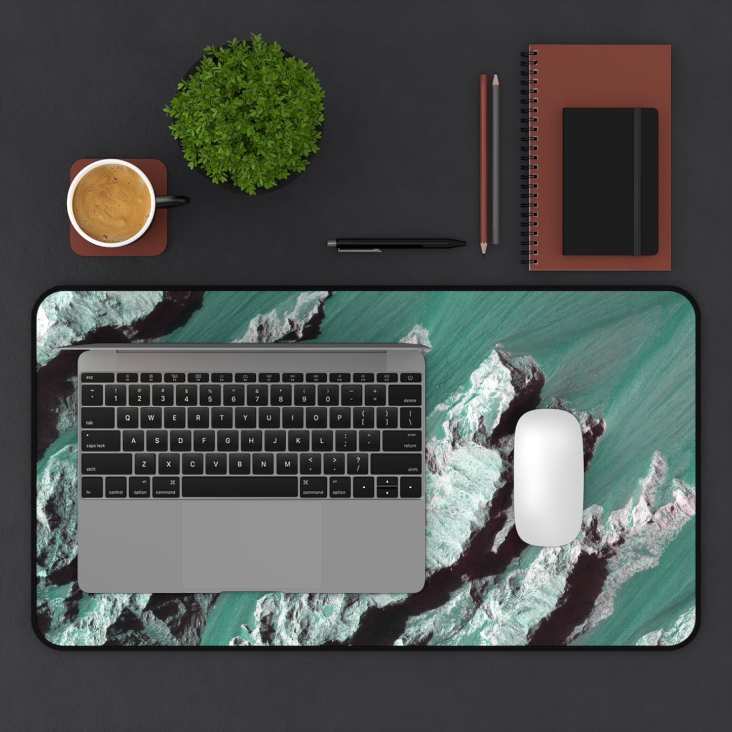 Desk Mat | Mars Landslides