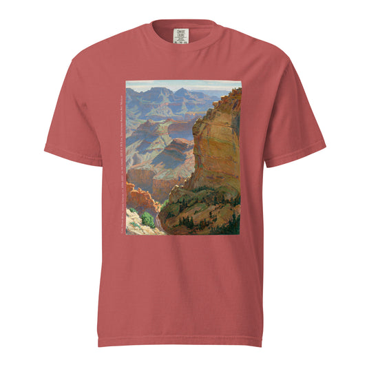 Grand Canyon Unisex garment-dyed heavyweight t-shirt