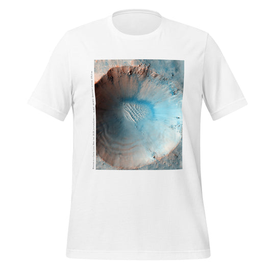 Mars views - crater t-shirt